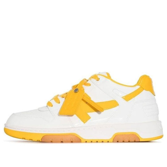 Off-White Out Of Office Low-Top Sneaker 'Yellow White' OMIA189S22LEA0020118