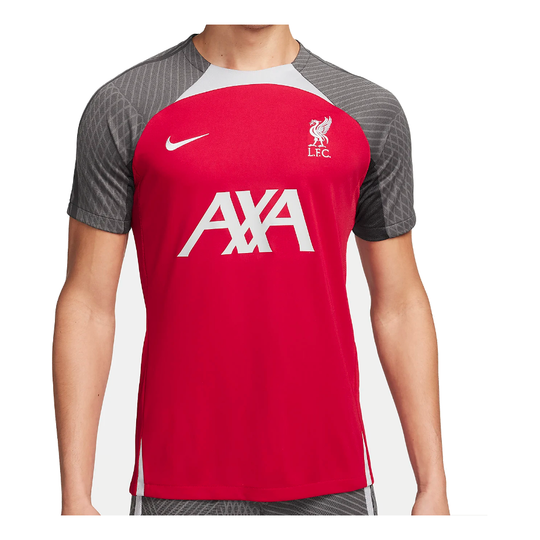 Nike Dri-FIT Liverpool FC Strike Soccer Knit Top 'Gym Red Grey' FD7084-688