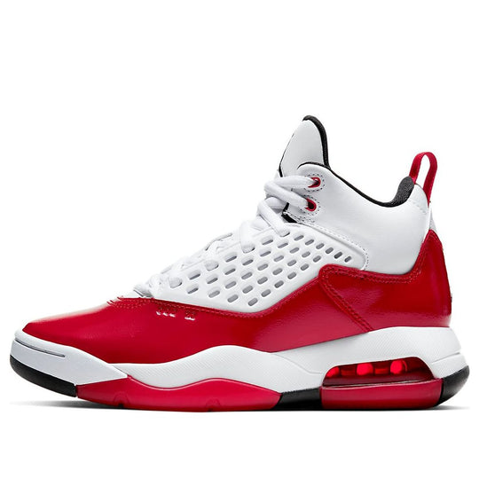 (GS) Air Jordan Maxin 200 'White Gym Red' CD6123-106 Big Kids Basketball Shoes  -  KICKS CREW