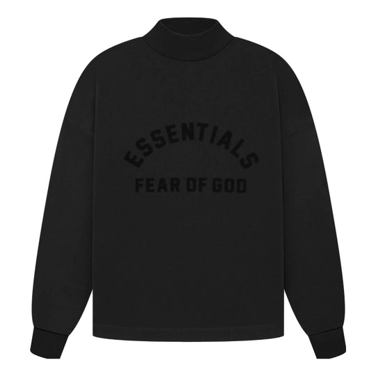 Fear of God Essentials SS23 Long Sleeve Tee 'Jet Black' 125SP232010F
