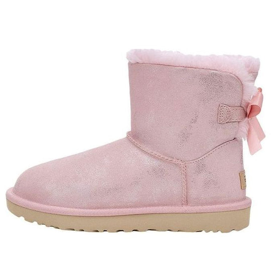 (WMNS) UGG Bow tie Snow Boots 'Pink' 9405852-PINK