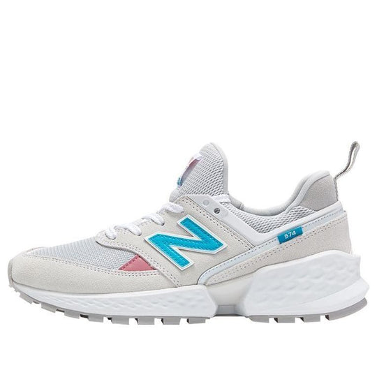 (WMNS) New Balance NB 574 Sport Sports Casual Shoes 'White Grey Blue' WS574PRA