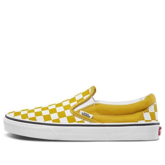 Vans Checkerboard Classic Slip-On 'Yolk Yellow' VN0A38F7VLY