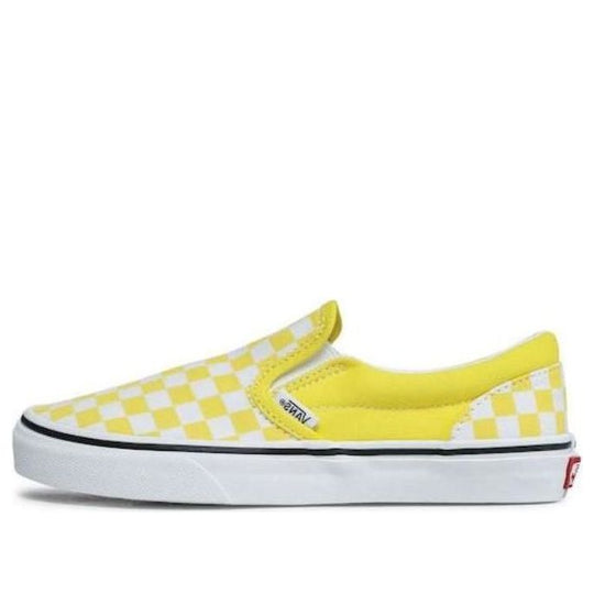 (GS) Vans Classic Slip-On Synthetic Shoes 'Yellow White' VN0A4UH8ABP