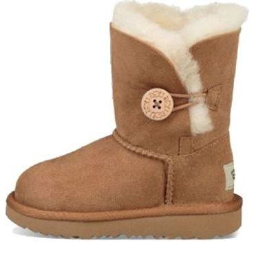 (PS) UGG Bailey Button II Snow Boots Brown 1017400T-CHE