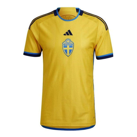 adidas Sweden 22 Home Jersey 'Eqt Yellow' HD9423