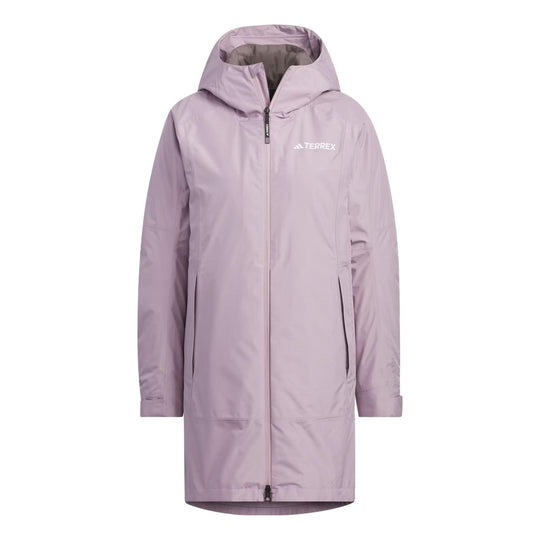 (WMNS) adidas Terrex 3-In-1 Rain.Rdy Super Inner Jacket 'Pink Brown' IP0728