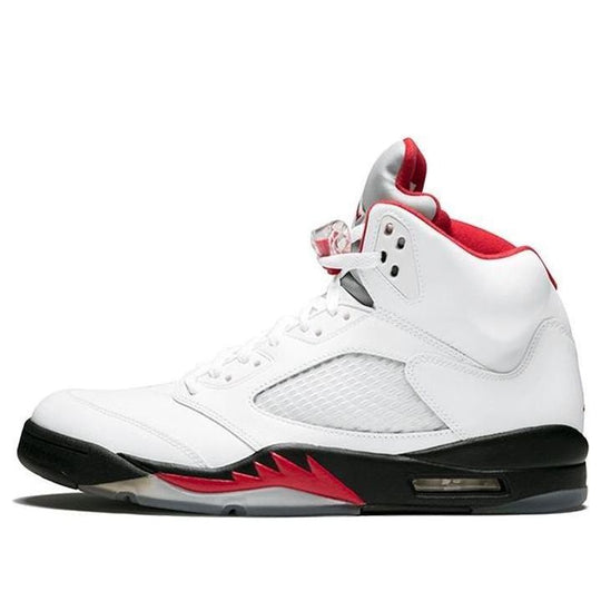 Air Jordan 5 Retro 'Fire Red' 2013 136027-100 Retro Basketball Shoes  -  KICKS CREW