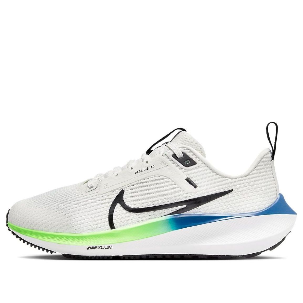 (GS) Nike Air Zoom Pegasus 40 'White Platinum Tint' DX2498-006 - KICKS CREW