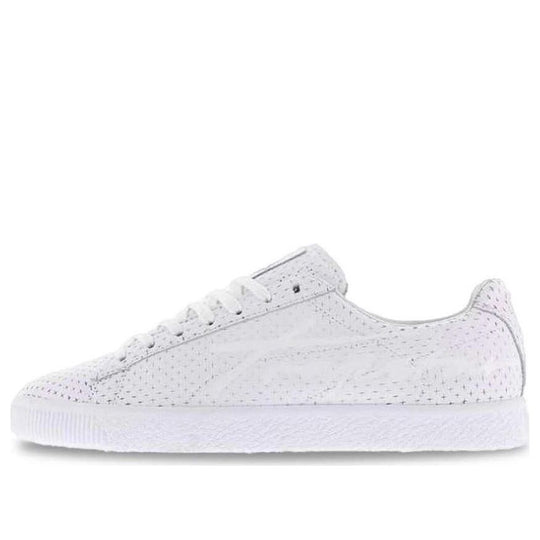 (WMNS) PUMA x Clyde Perforated Trapstar Shoes 'White' 364714-03