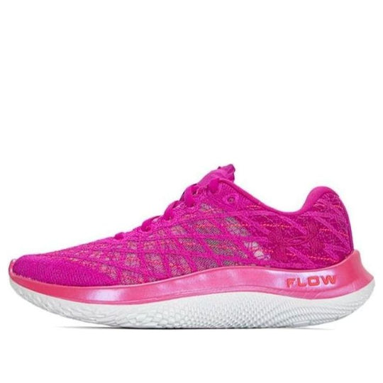 (WMNS) Under Armour FLOW Velociti Wind Running Shoes 'Pink' 3025222-500