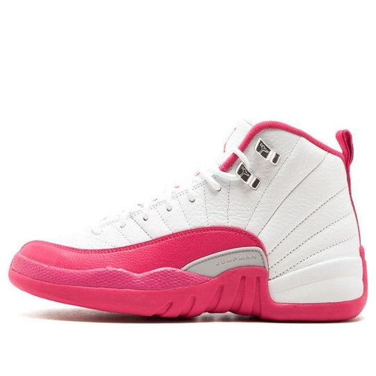 (GS) Air Jordan 12 Retro 'Vivid Pink' 510815-109 Retro Basketball Shoes  -  KICKS CREW