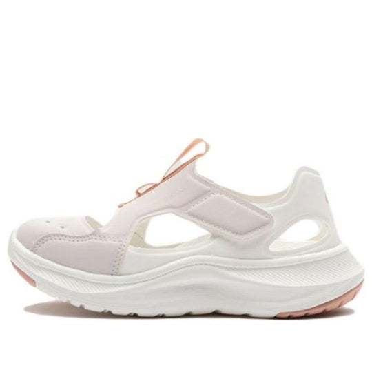 (GS) ASICS Spring Summer Lifestyle Sandals 'White Pink' 1154A162-700