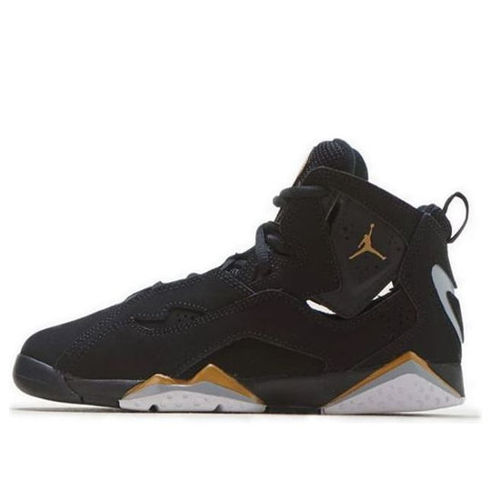 (PS) Air Jordan True Flight 'Black Gold' 343796-070 Sneakers  -  KICKS CREW