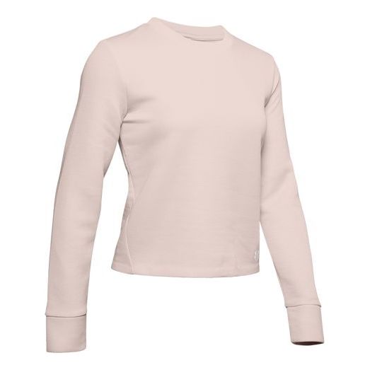 (WMNS) Under Armour Unstoppable Move Light Sweatshirt 'Pink' 1344159-675