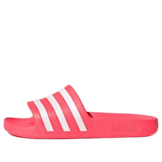 (WMNS) adidas Adilette Aqua Slides White/Pink FW4292