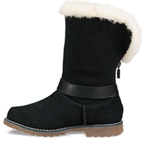 UGG Nessa Snow Boots Big Boys Black 1094577K-BLK