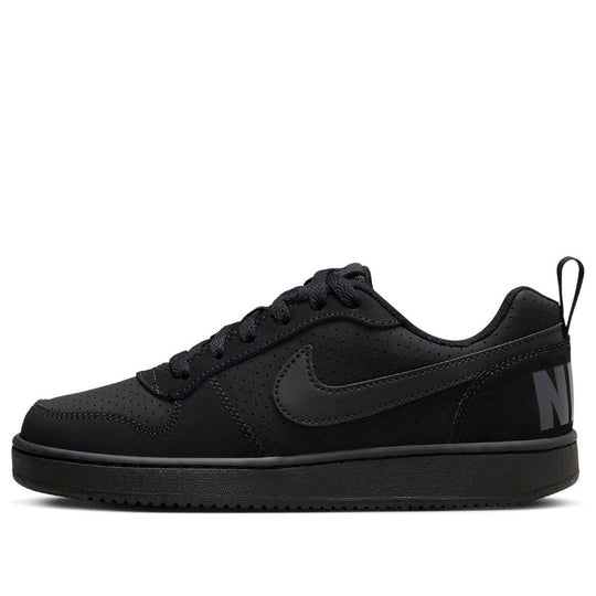 (GS) Nike Court Borough Low Shoes Black 839985-001