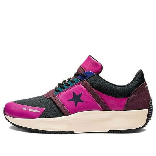 Converse Run Star Utility Sneakers Black/Purple/Pink 163117C