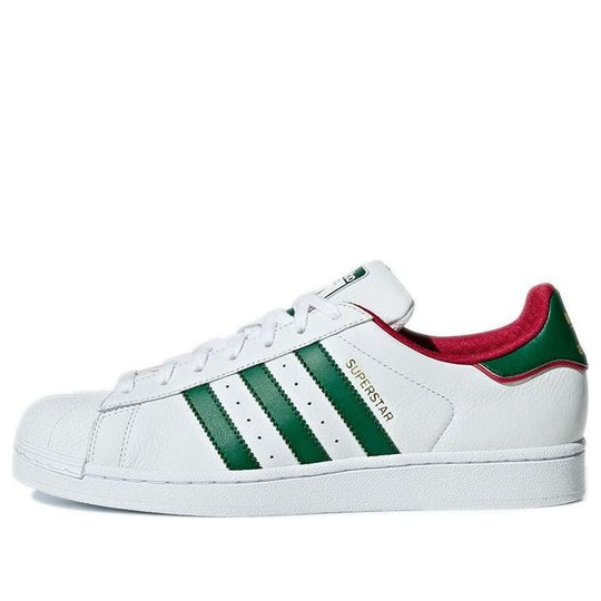 adidas originals Superstar Sneakers White/Green BC0198