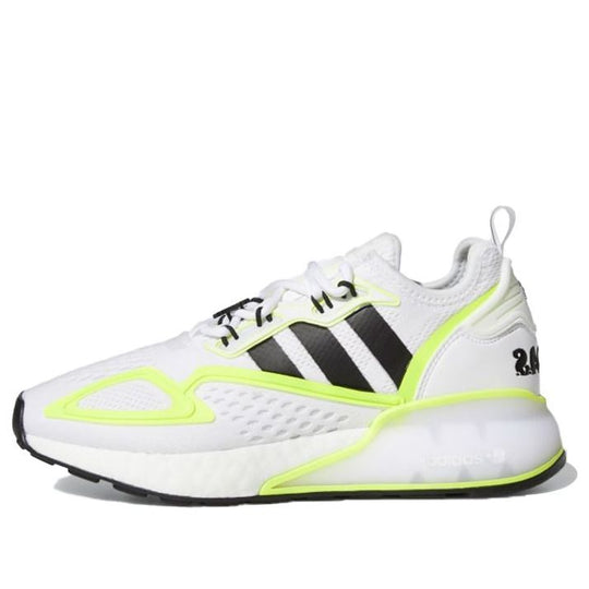 (GS) adidas ZX 2K Boost J 'White Solar Yellow' GY5062