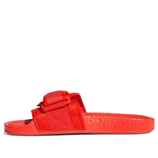 adidas Pharrell x Boost Slides 'Active Red' FY6140
