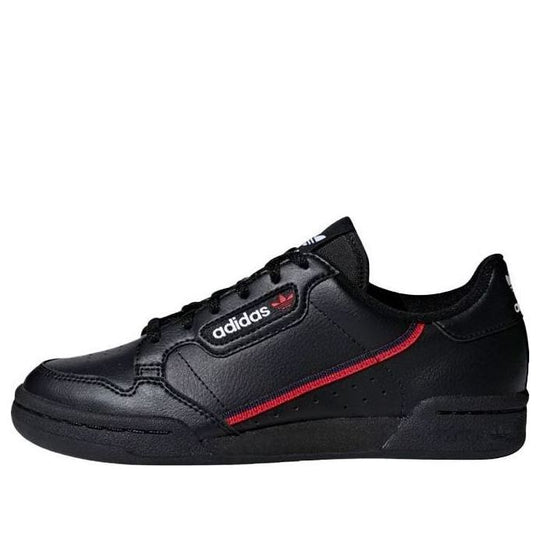 (GS) adidas Continental 80 J 'Black Scarlet' F99786