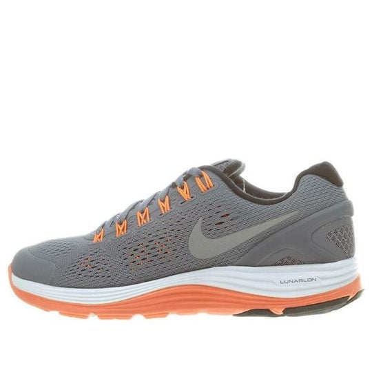 (GS) Nike Lunarglide 4 Low-Top Grey/Orange 525368-002