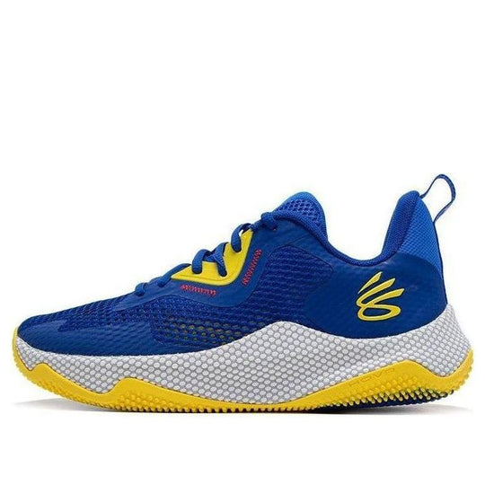 Under Armour Curry Hovr Splash 3 'Blue Yellow White' 3026275-400