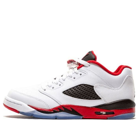 (GS) Air Jordan 5 Retro Low 'Fire Red' 2016 314338-101 Big Kids Basketball Shoes  -  KICKS CREW