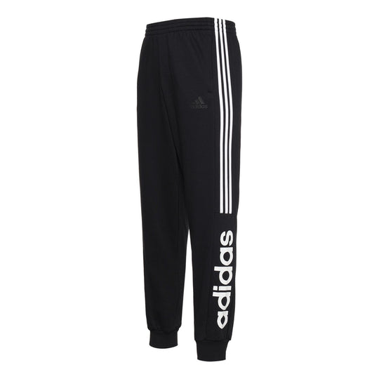 adidas Warm Windproof Loose Casual Sports Trousers Men's Black GD5473