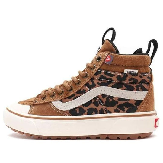 Vans Unisex SK8-Hi MTE-2 High-Top Sneakers Brown Leopard 'Brown Black White' VN0A5HZZA0A