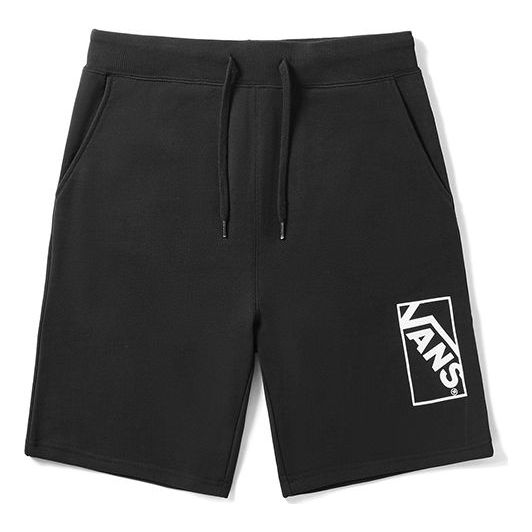 Vans Box Logo Knit Shorts 'Black' VN0A3TXYBLK