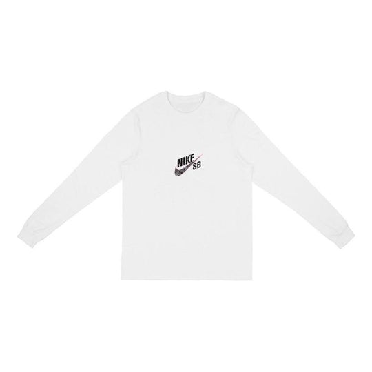 Travis Scott Cactus Jack For Nike SB Longsleeve T-shirt 'White' TSCJ-LS008