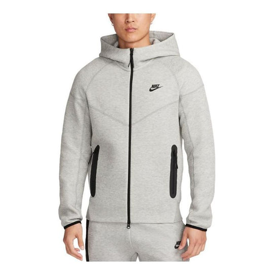 Nike Sportswear Tech Fleece Zipper Hooded Jacket 'Grey' FB7922-063