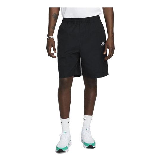 Nike Club Woven Cargo Shorts 'Black' FB1246-010 - KICKS CREW