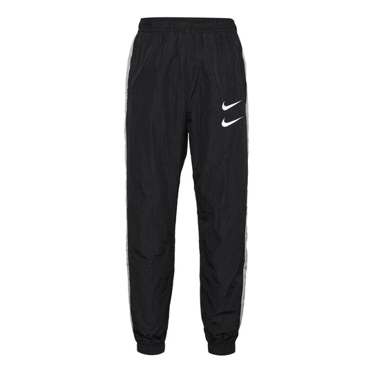 Nike Woven Bundle Feet Casual Sports Long Pants Black CJ4878-010 ...