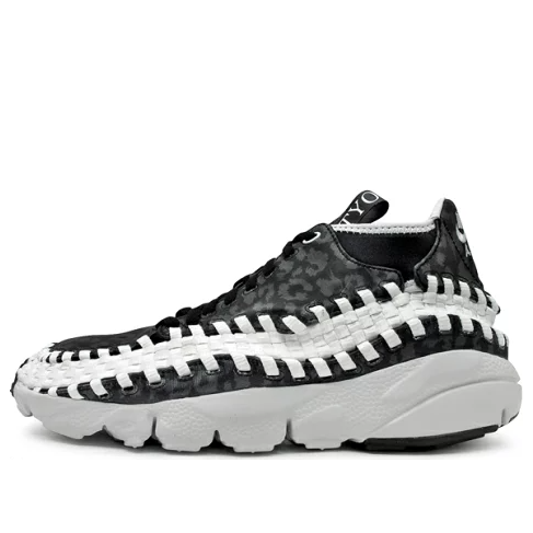 Nike Air Footscape Woven Chukka x mita sneakers 'Black Leopard/White' 443686-003