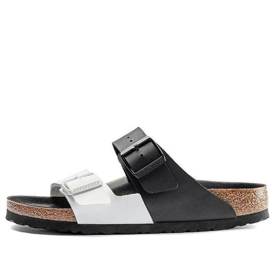 (WMNS) Birkenstock Arizona Series Black White Version Sandals 1019712