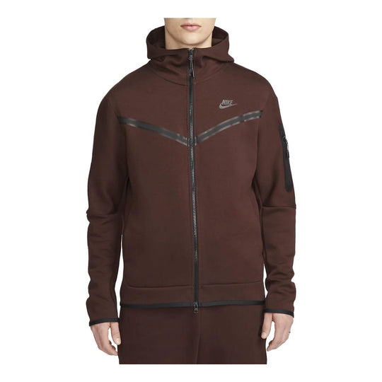 Nike Sportswear Tech Fleece Full-Zip Hoodie 'Earth Black' CU4489-227
