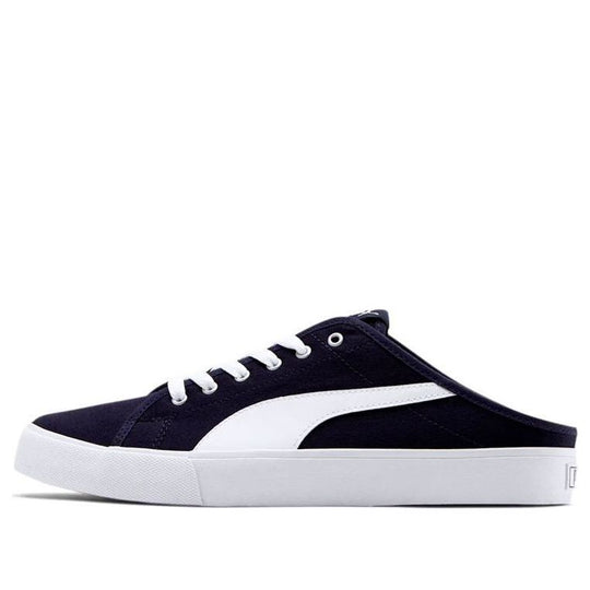 PUMA Bari Mule Low Tops Casual Skateboarding Shoes Navy Blue 371318-03