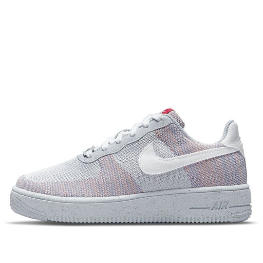 (GS) Nike Air Force 1 Crater Flyknit 'Wolf Grey' DH3375-002