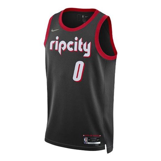 Nike x NBA Portland Trail Blazers Jerseys 'Damian Lillard 0' DB4043-010
