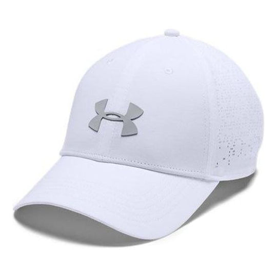 (WMNS) Under Armour Elevated Golf Cap 'White Grey' 1351277