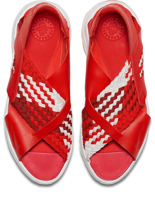 (WMNS) Nike Air Huarache Ultra Sandals Red/White 885118-603