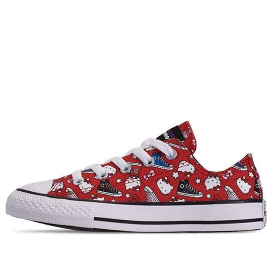 (GS) Converse Hello Kitty x Chuck Taylor All Star Ox 'Red' 363914F