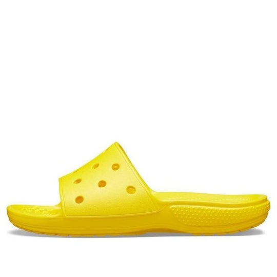 Crocs Cozy Non-Slip Sports Slippers Unisex Yellow 206121-7C1