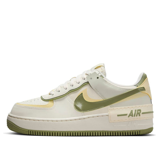 (WMNS) Nike Air Force 1 Shadow 'Pale Ivory Oil Green' FN6335-101
