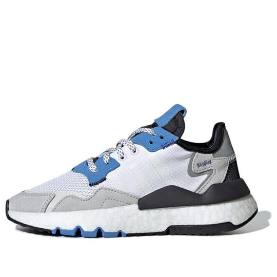 (GS) adidas Nite Jogger J 'White Real Blue' EE6440