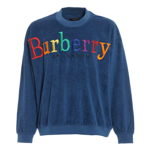 Burberry terrycloth sweatshirt 'Blue' 4549332